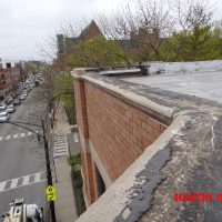parapet wall after